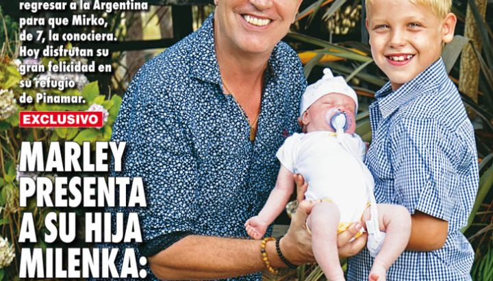 Marley, junto a Mirko, presenta a su hija Milenka: “Tengo la familia que siempre soñé"