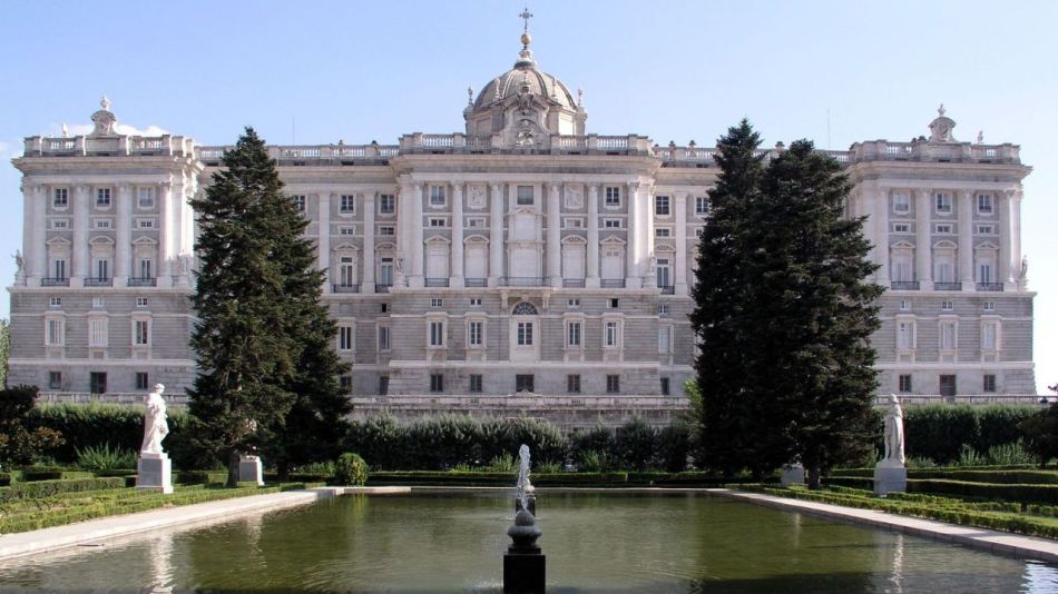 Fachada del Palacio Real de Madrid