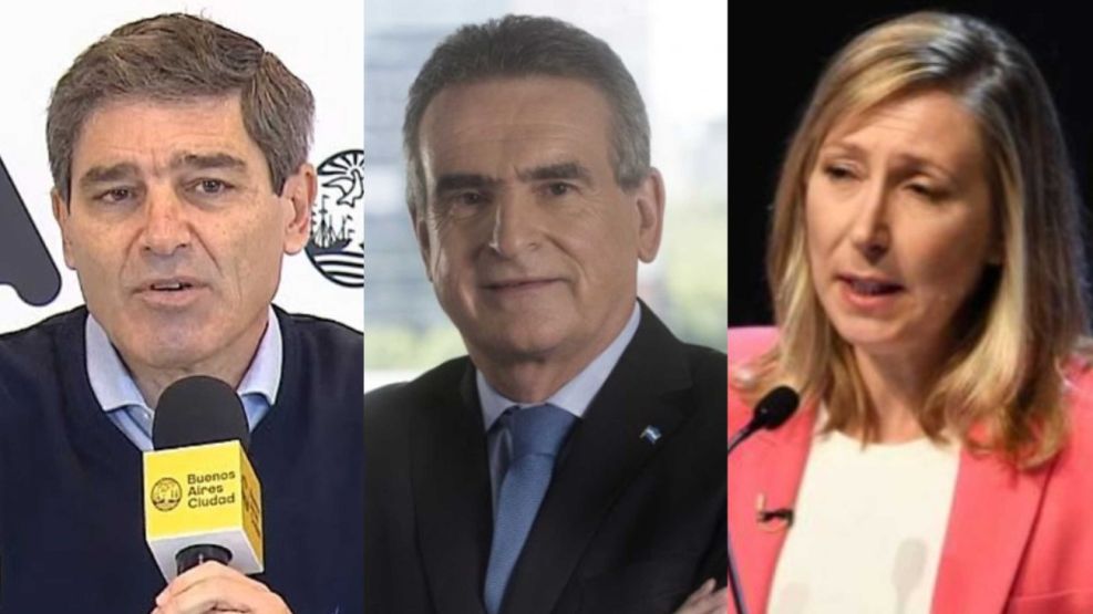 Fernán Quirós, Agustín Rossi y Myriam Bregman 20250205