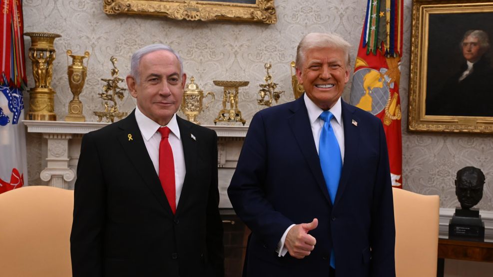 Trump Netanyahu febrero