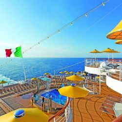 El Favolosa inauguró esta temporada de verano de Costa Cruceros en la Argentina.