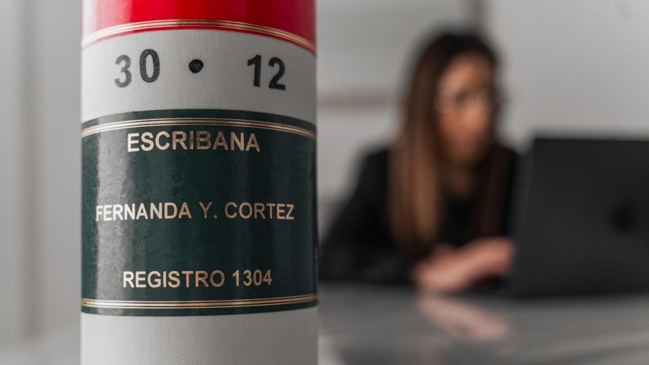 Escribana Fernanda Cortez | Foto:CEDOC