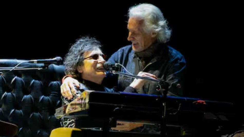 Charly García y Nito Mestre