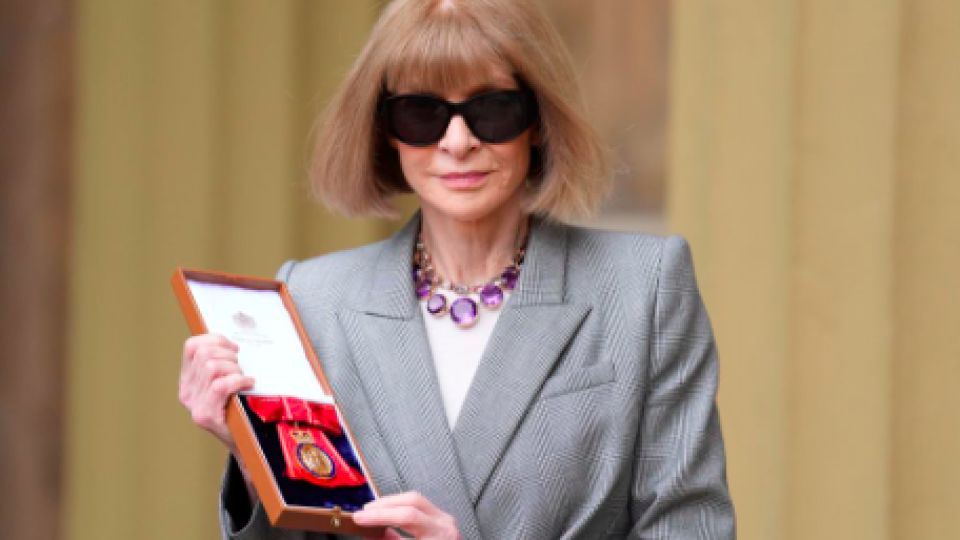 Anna Wintour, icónica.