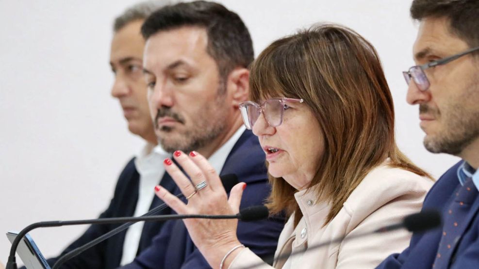 Patricia Bullrich y Luís Petri