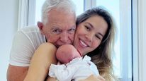 Elina y Eduardo Costantini junto a su hija Kahlo