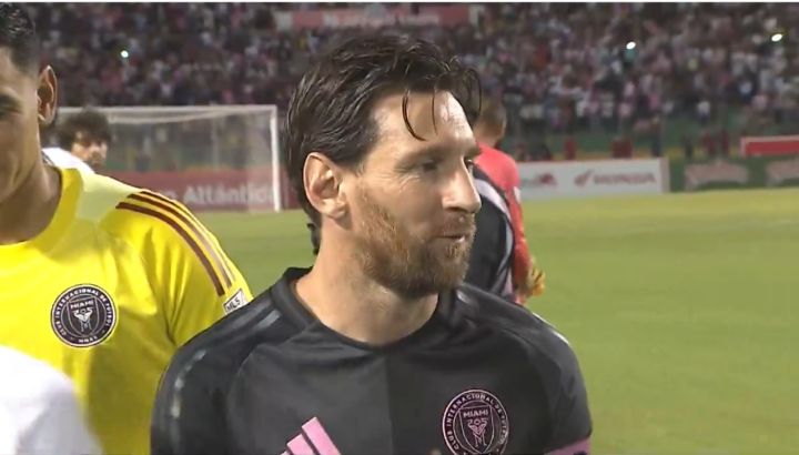 Lionel Messi en Honduras