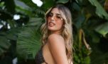 Bikini y volados, el espectacular look de Julieta Poggio para su pool party al estilo Tomorrowland