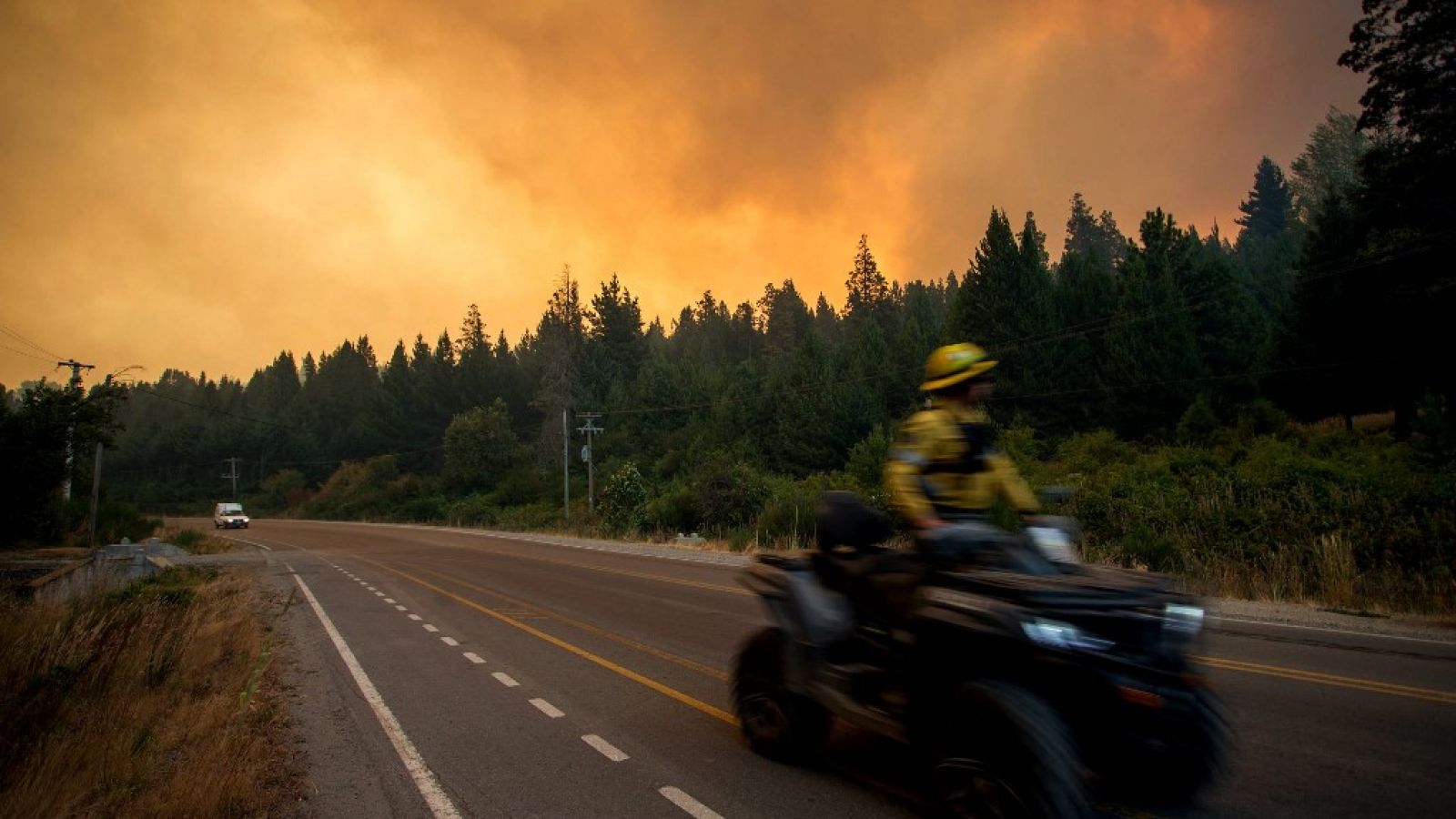 Incendios en la Patagonia