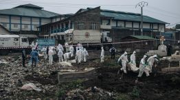 Prisión de mujeres en el Congo