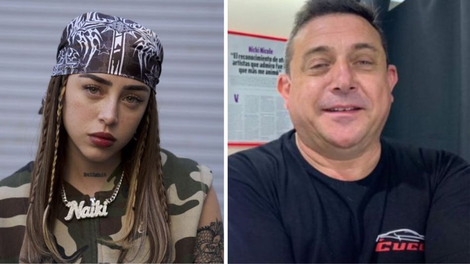 El doloroso momento de Nicki Nicole: murió su papá