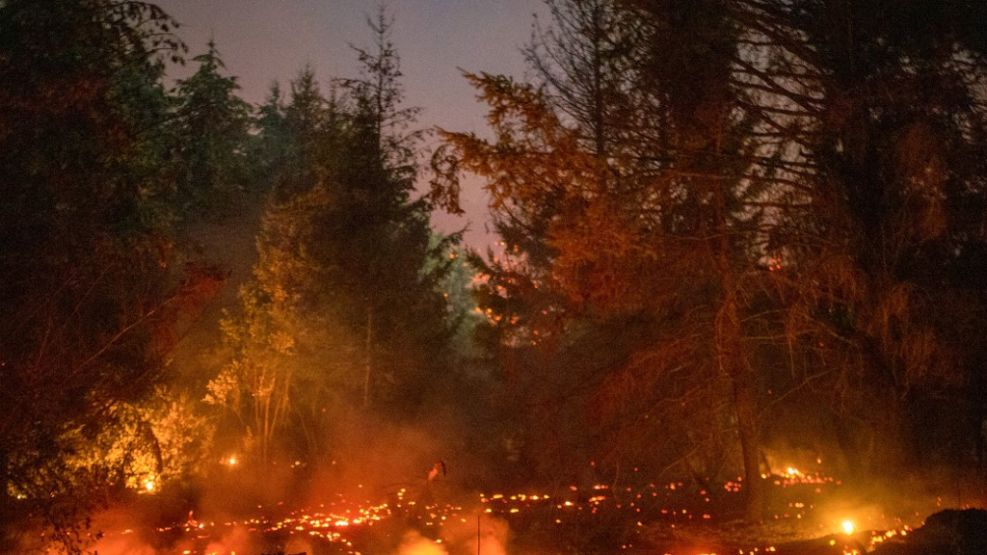 Incendios en la Patagonia