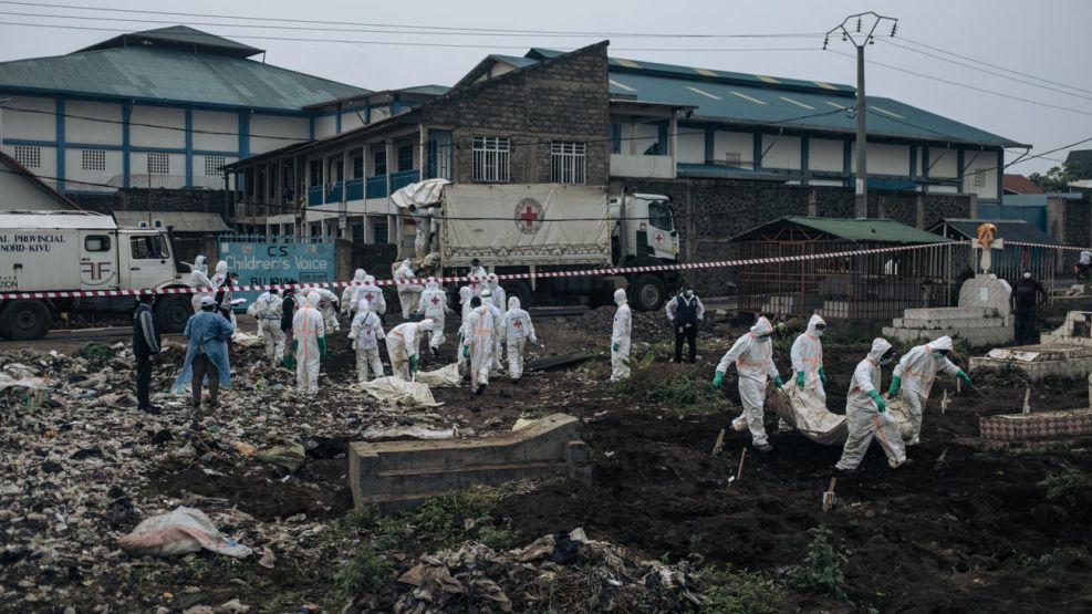 Prisión de mujeres en el Congo