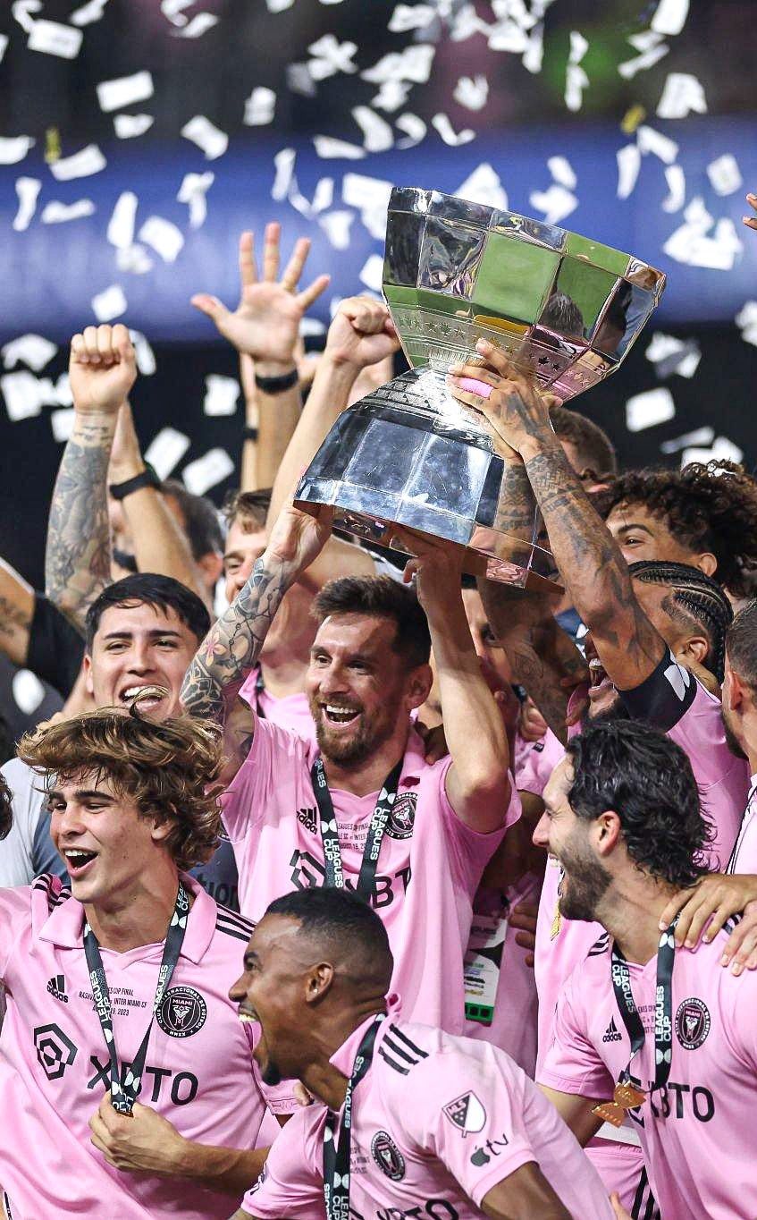 Quiere repetir el título: Leo conquistó la Leagues Cup en su primer año en el Inter Miami.