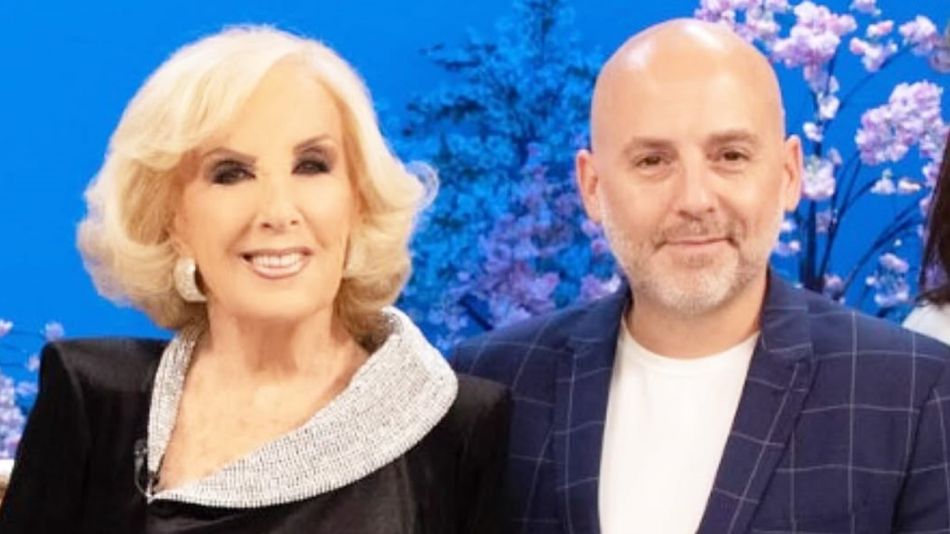 Mirtha Legrand y José María Muscari