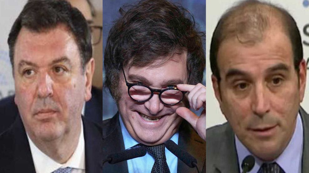 Ariel Lijo, Javier Milei y Manuel Garcia Mansilla 20250211