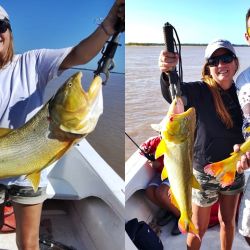 Debido a la época del año, baja mucho sedimento de los ríos Bermejo y Paraguay, lo que genera aguas oscuras y anula la pesca con artificiales.