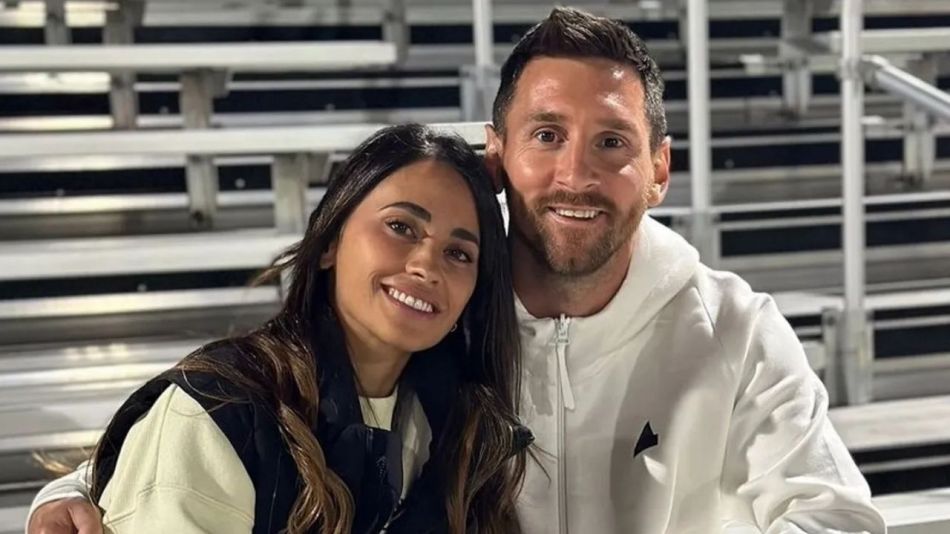 Lionel Messi y Antonela Roccuzzo