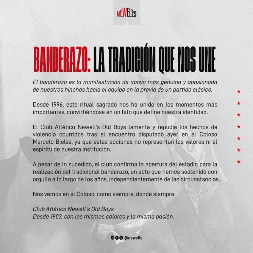 Comunicado de Newell´s