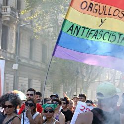 La marcha anti fascista | Foto:Walter Del Vicio. Instagram: @delvicioph