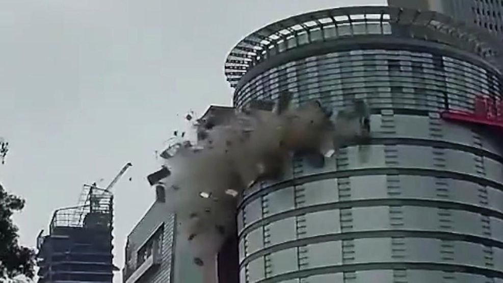 Explosión de gas en Taichung Shin Kong Mitsukoshi, Taiwán