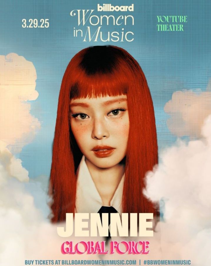 JENNIE será galardonada con el Global Force Award en Billboard