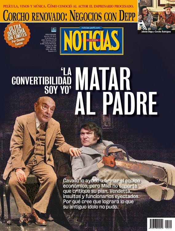 La tapa de NOTICIAS | Foto:Cedoc