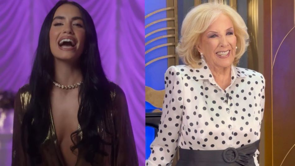 Lali Espósito y Mirtha Legrand