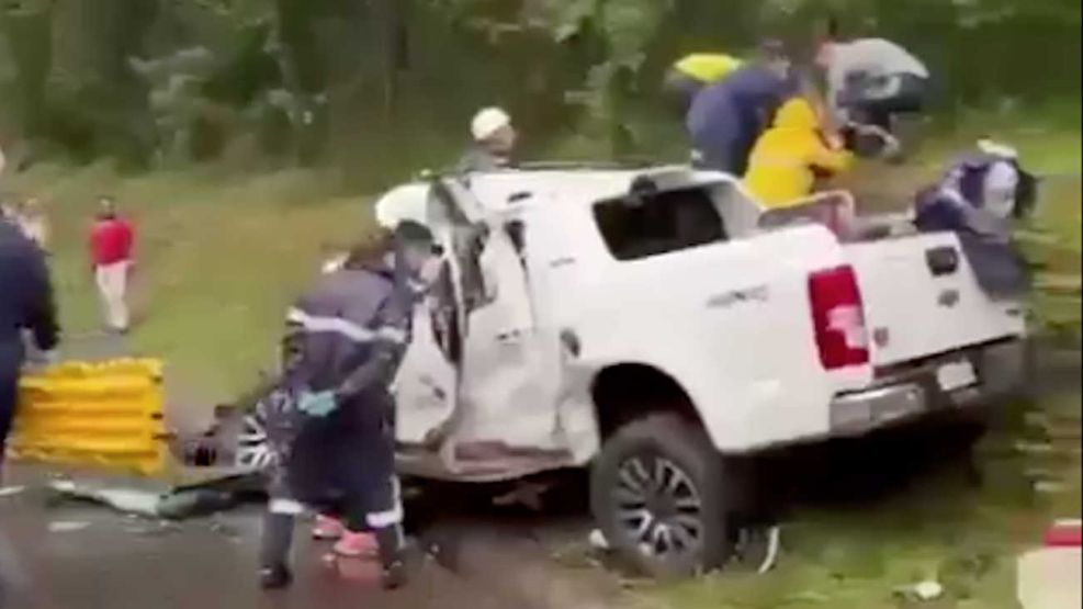 Un hombre y su hija, ambos argentinos, fallecieron en un brutal accidente en Brasil 20250214