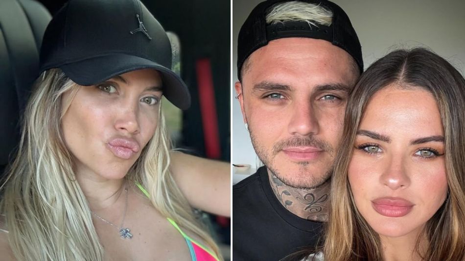 Mauro Icardi y la China Suárez vivieron un tenso momento cuando una persona gritó "Aguante Wanda"