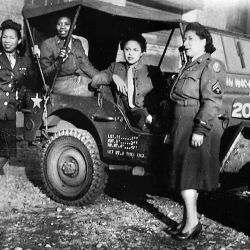 Las mujeres del Batallón 6888 cumplieron un importante rol en la Segunda Guerra Mundial.