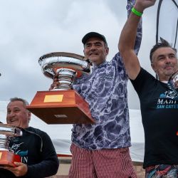 Las condiciones del mar permitieron un buen pique durante gran parte del torneo, con cambios constantes en la ganchera y con portes destacados como suelen darse en estas playas en cada concurso.