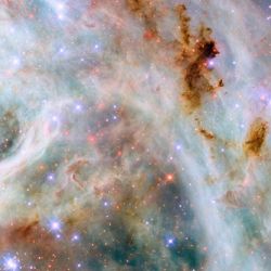 Está ubicada en la Gran Nube de Magallanes.