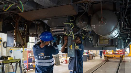 The Medellin Metro Modernizes Its Train Cars