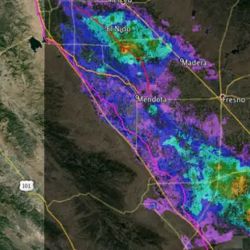 Las zonas más afectadas por el aumento del mar.
