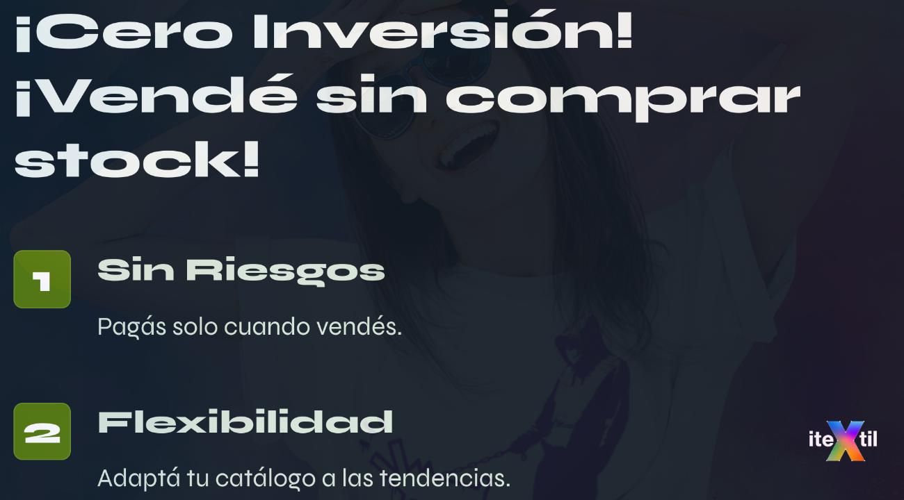 Ganá dinero vendiendo remeras  sin invertir en stock