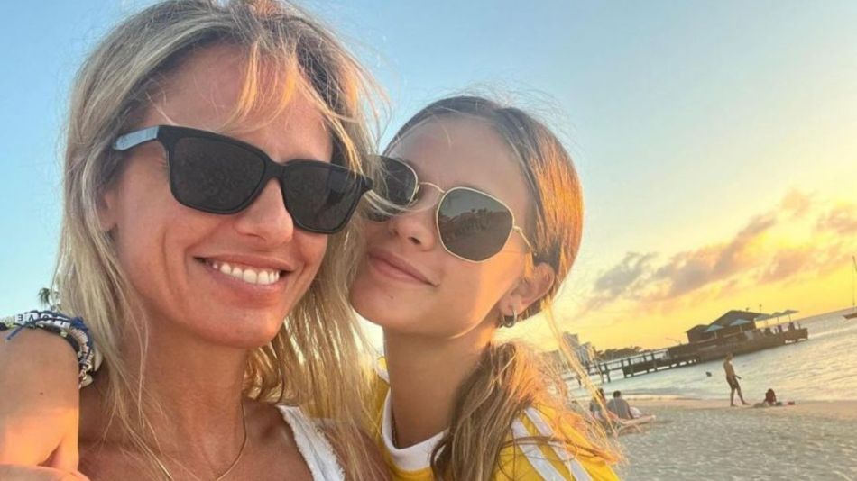 Mariana Fabbiani y su hija Matilda