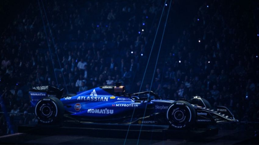 Así luce el monoplaza de Williams para la nueva temporada de la F1.