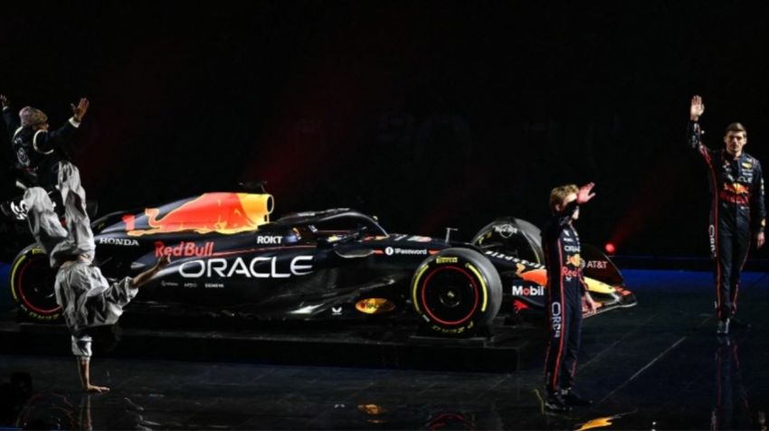 Así luce el monoplaza de Red Bull para la nueva temporada de la F1.