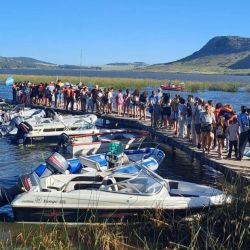 La bellísima laguna La Brava siempre da satisfacciones en la modalidad embarcados. Pronta a ser protagonista absoluta de un importante evento competitivo, donde se buscarán los pejerreyes de mejor porte.