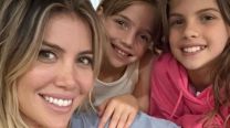 Tras el accidente de L-Gante, filtraron un video de la hija de Wanda Nara que generó polémica 