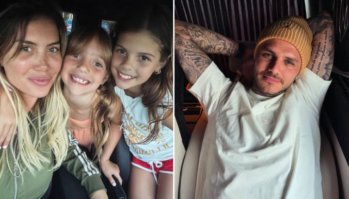 Escándalo en el cumpleaños de Mauro Icardi: la difícil situación de sus hijas con Wanda Nara