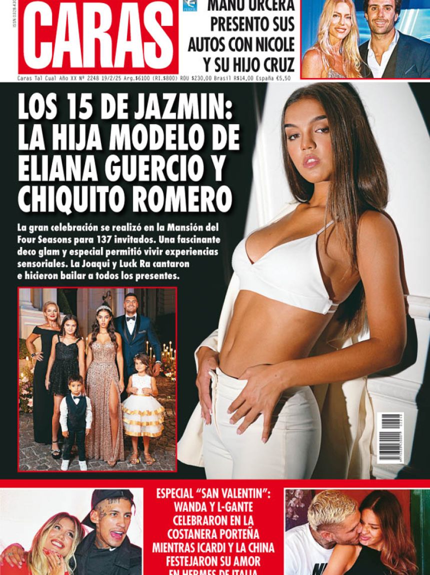 Los 15 de Jazmín: la hija modelo de Eliana Guercio y "Chiquito" Romero 