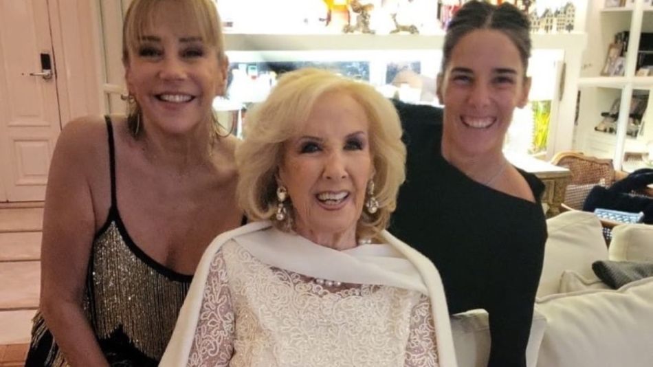 Marcela Tinayre y Mirtha Legrand