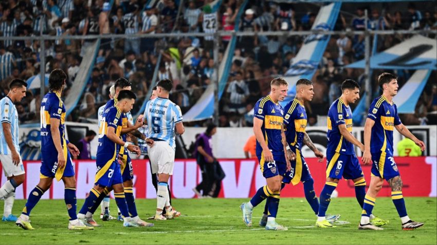 Sufrió en Avellaneda: Racing se impuso 2-0 en el clásico ante Boca.