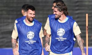 Rodrigo De Paul Lionel Messi Cristiano Ronaldo 