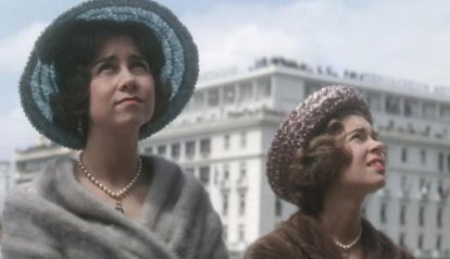 Irene de Grecia junto a su hermana, la reina Sofía