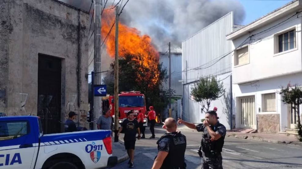 Se incendió una pensión en Córdoba