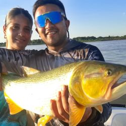 La confluencia de los ríos Paraguay y Paraná son un punto estratégico para el pescador. 