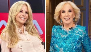 Graciela Alfano y Mirtha Legrand